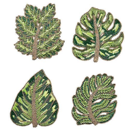 S/4 Laurel Drink Coasters 1 S/4 Laurel Drink Coasters
