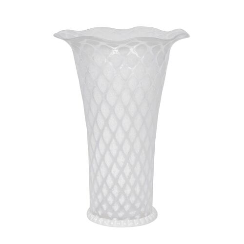 Trellis 9" Flared Vase