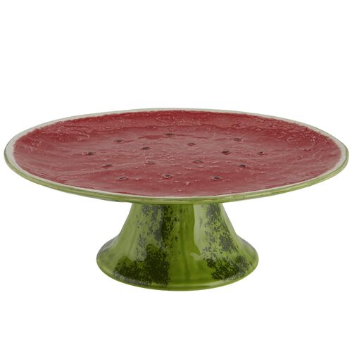 Watermelon Cake Stand, Red