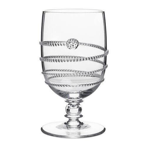 Amalia Footed Goblet, Clear