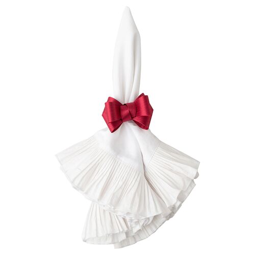 Tuxedo Napkin Ring, Ruby 4 Tuxedo Napkin Ring, Ruby