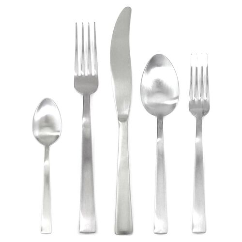 5-Pc Ice Levantina Place Setting, Silver 1 5-Pc Ice Levantina Place Setting, Silver