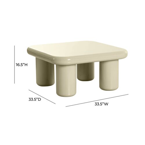 Oliver High Gloss Square Coffee Table 6 Oliver High Gloss Square Coffee Table
