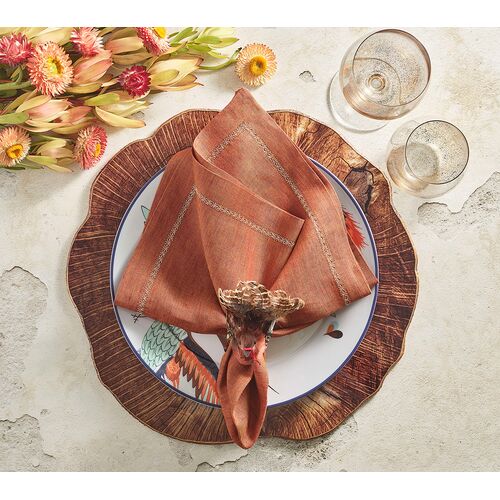 S/4 Cedar Placemats 5 S/4 Cedar Placemats