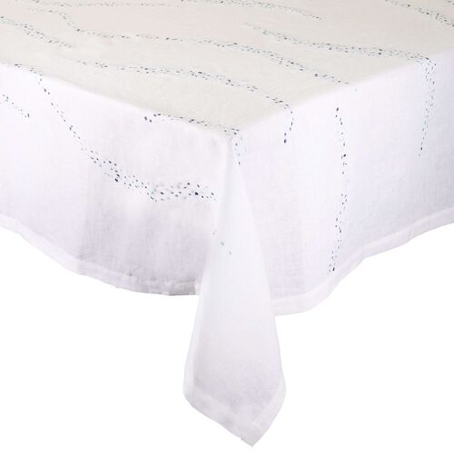 Pin Dot Linen Tablecloth 1 Pin Dot Linen Tablecloth