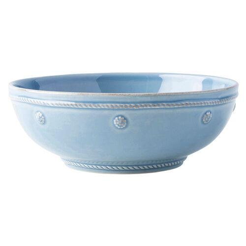 Berry & Thread Pasta Bowl, Chambray