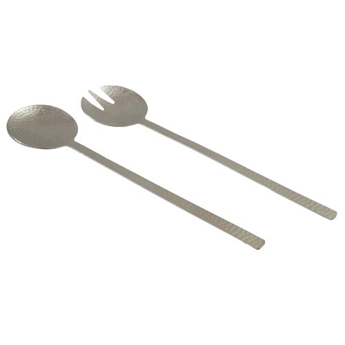 Cameron Hammered Salad Servers