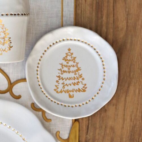 Giorno di Festa Canape Plate, White 2 Giorno di Festa Canape Plate, White