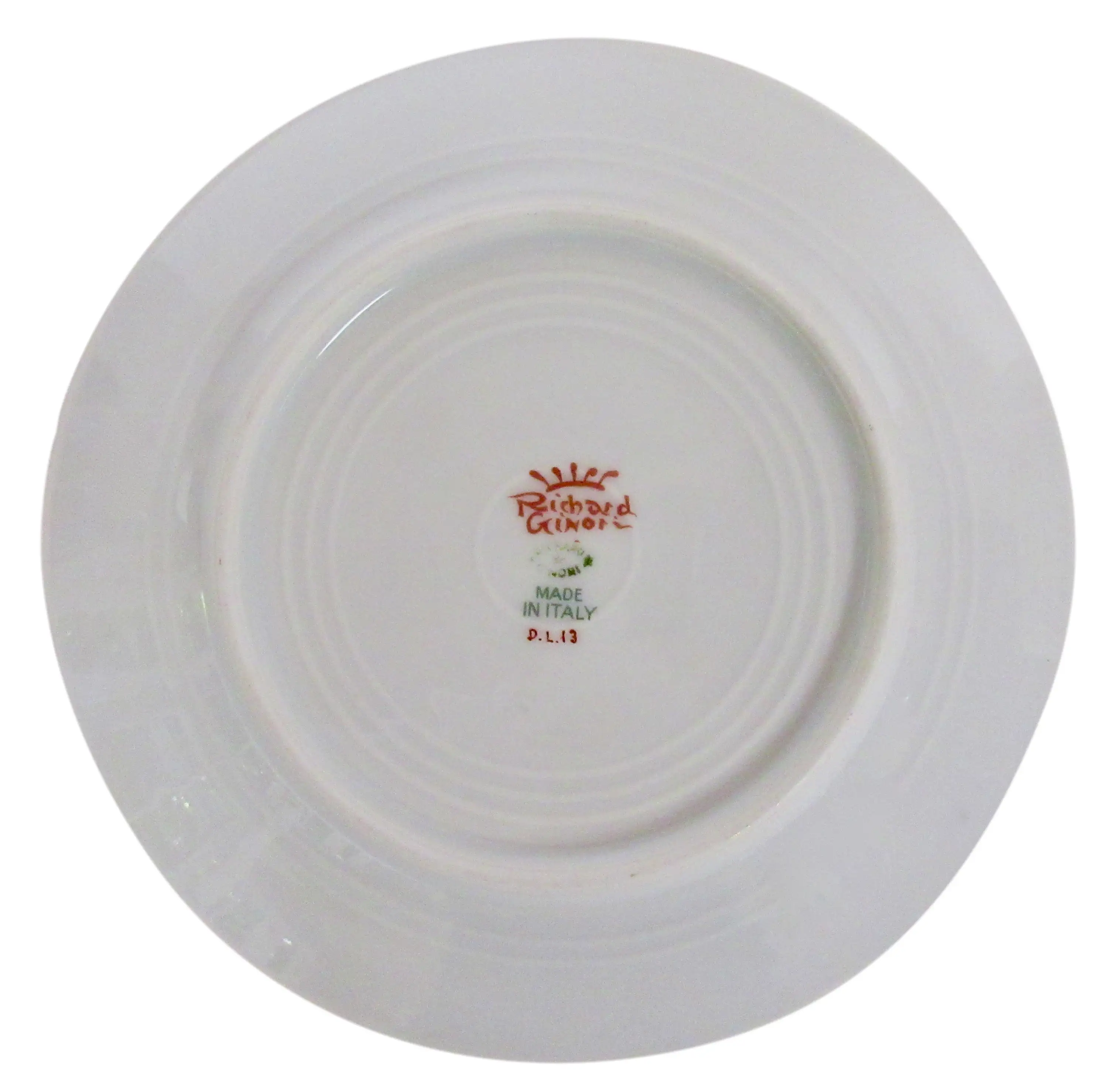 Ginori Rapallo Canape Plates S/10 6 Ginori Rapallo Canape Plates S/10