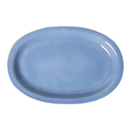 Puro 16" Platter, Chambray 1 Puro 16" Platter, Chambray