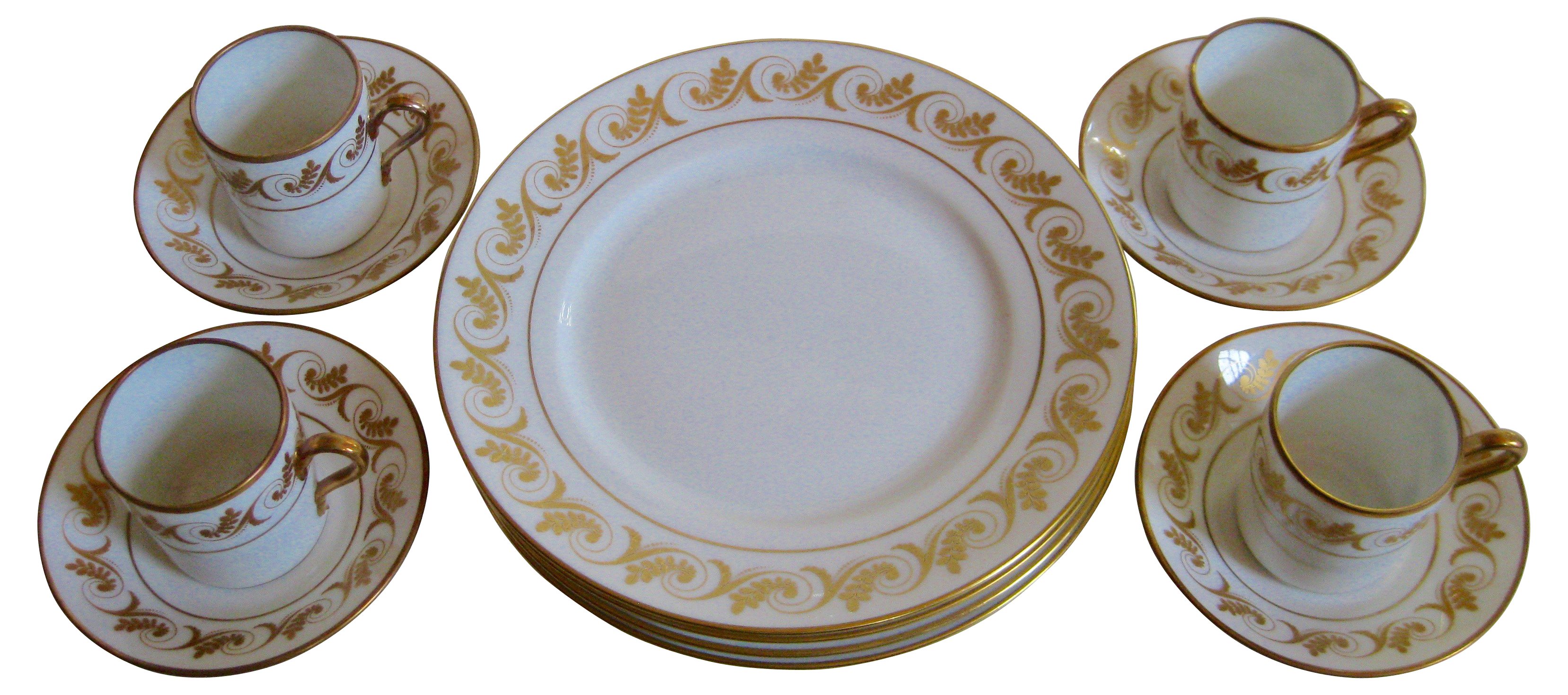 Ginori Italian Porcelain Service for 4 7 Ginori Italian Porcelain Service for 4