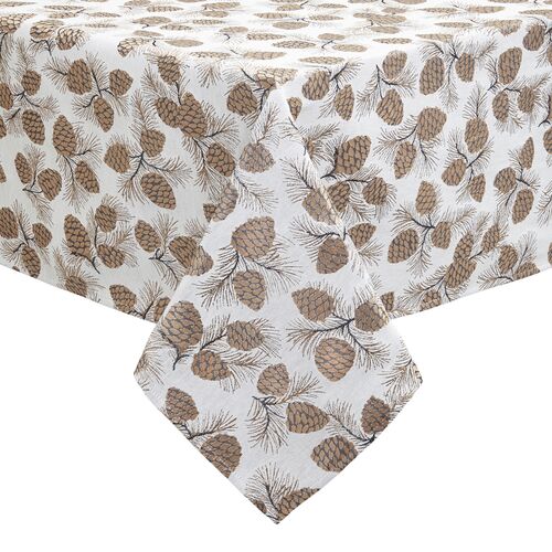 Verbier Tablecloth, Brown