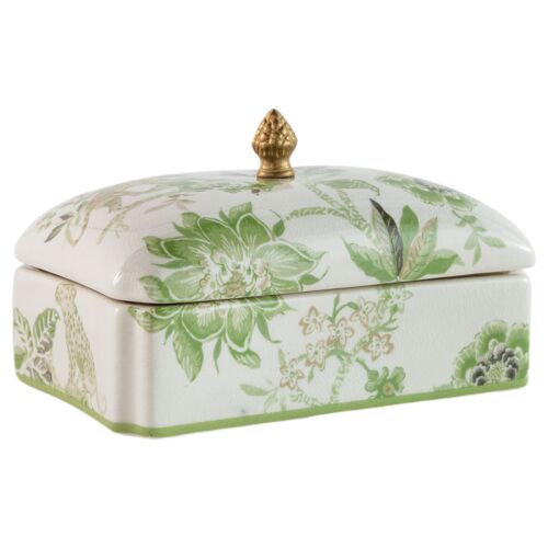 Braganza Box, Green 2 Braganza Box, Green