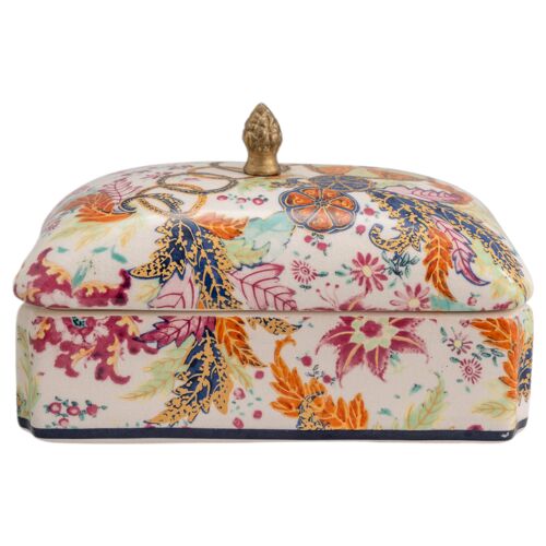 Tobacco Leaf Box, Multicolor 2 Tobacco Leaf Box, Multicolor