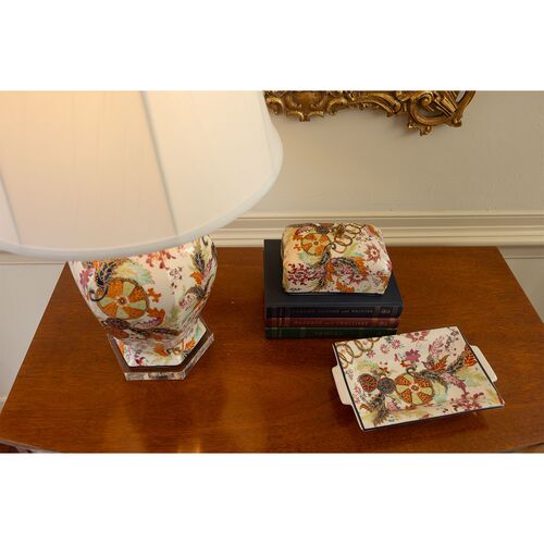 Tobacco Leaf Box, Multicolor 4 Tobacco Leaf Box, Multicolor