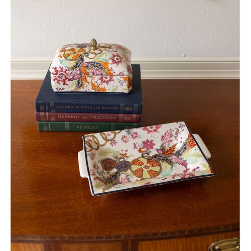 Tobacco Leaf Box, Multicolor 6 Tobacco Leaf Box, Multicolor