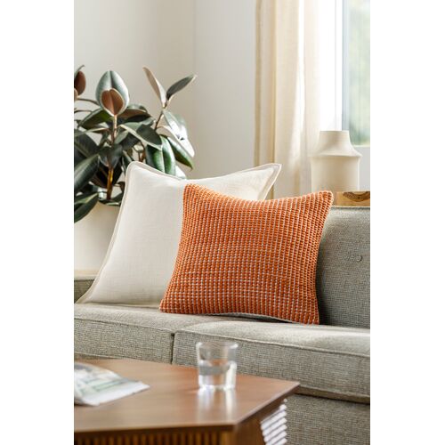 Chunky Grid Wool Pillow 2 Chunky Grid Wool Pillow