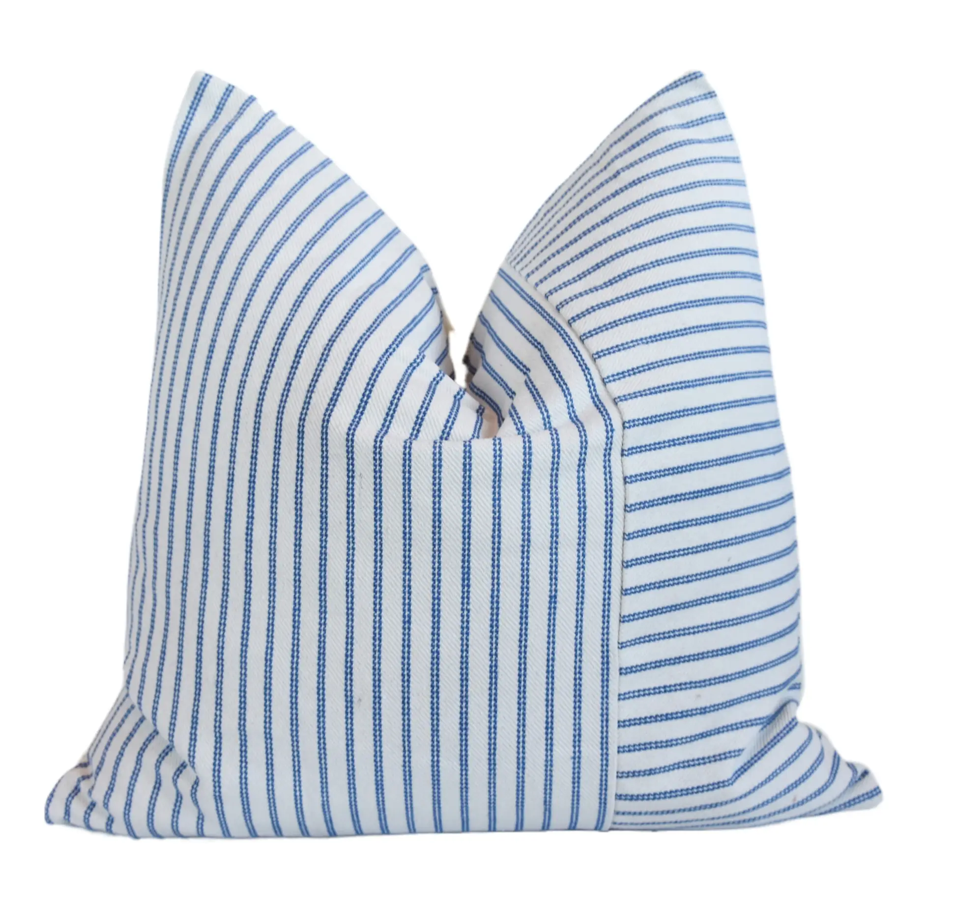 Blue & White Striped Coastal Pillow 6 Blue & White Striped Coastal Pillow