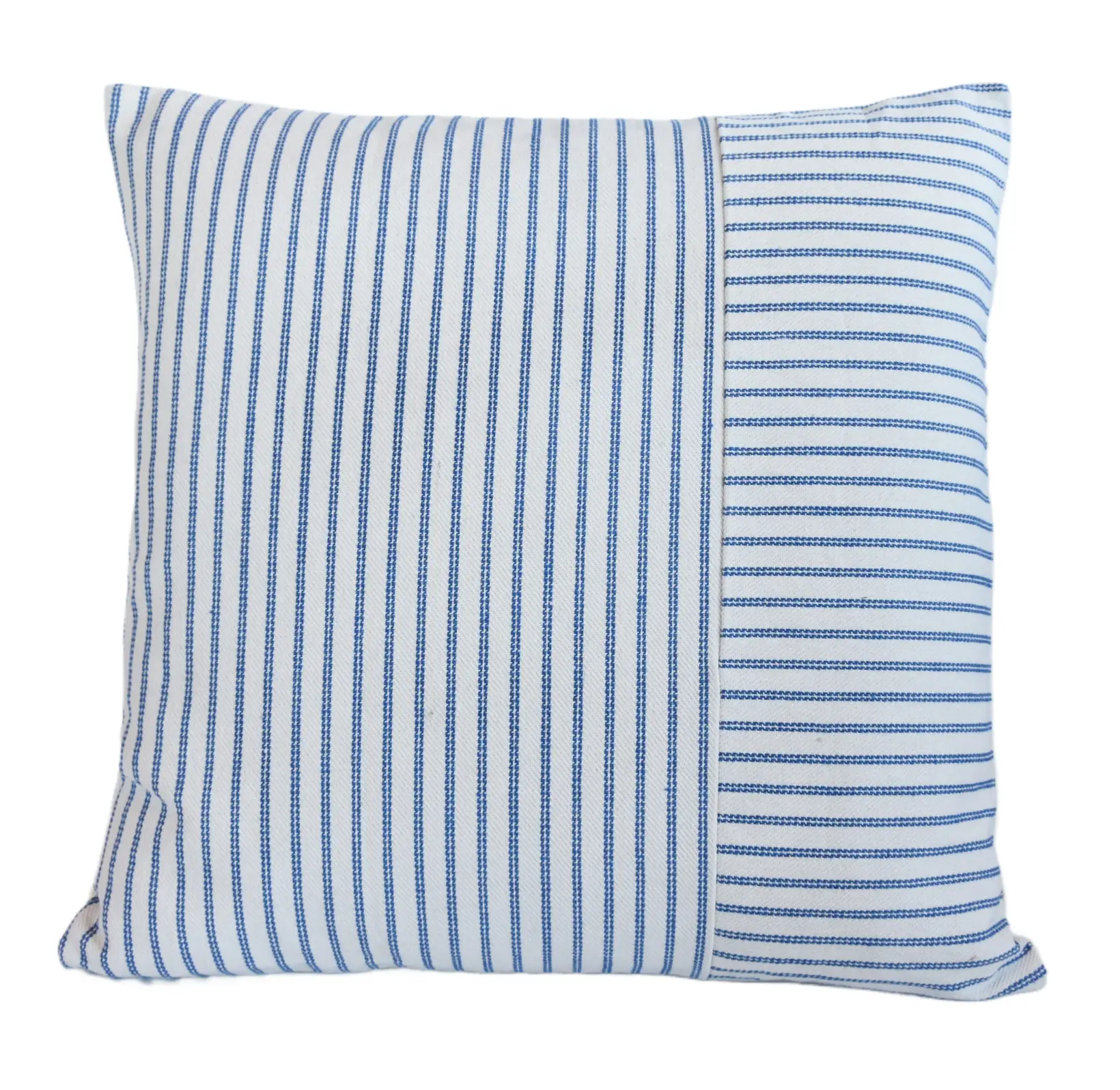 Blue & White Striped Coastal Pillow 7 Blue & White Striped Coastal Pillow