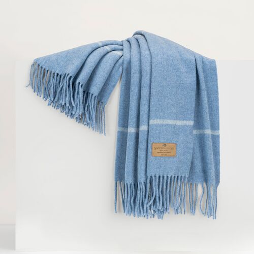 Windowpane Cashmere Throw