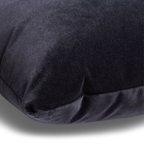 Hazel Pillow, Ebony Velvet 3 Hazel Pillow, Ebony Velvet