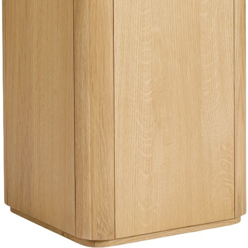 Ephra Travertine Top Square Side Table 3 Ephra Travertine Top Square Side Table