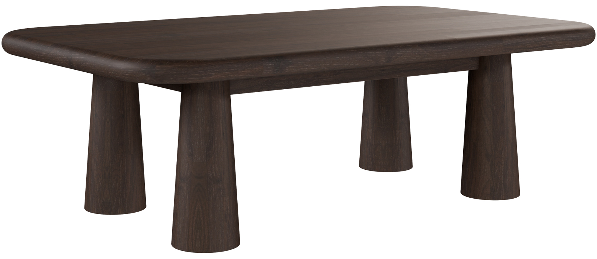 Salcombe Coffee Table, Mocha Oak 1 Salcombe Coffee Table, Mocha Oak
