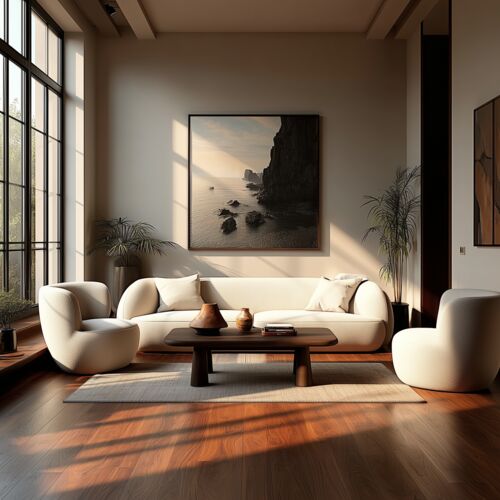 Salcombe Coffee Table, Mocha Oak 2 Salcombe Coffee Table, Mocha Oak