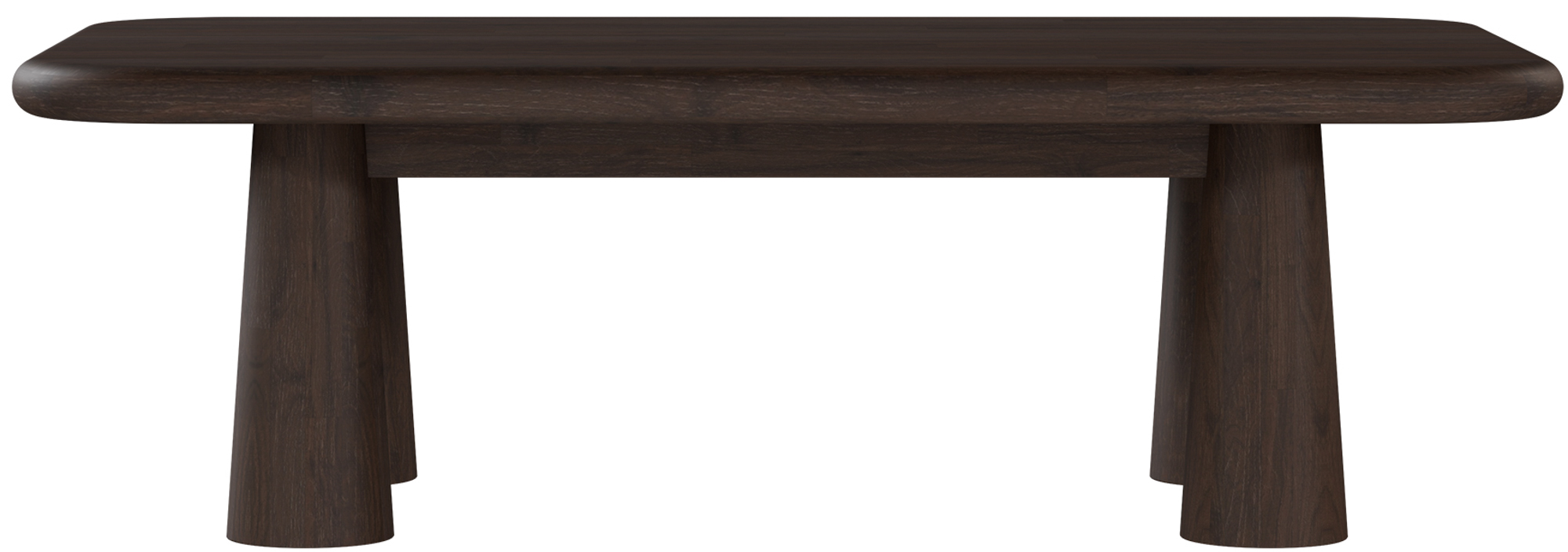 Salcombe Coffee Table, Mocha Oak 3 Salcombe Coffee Table, Mocha Oak