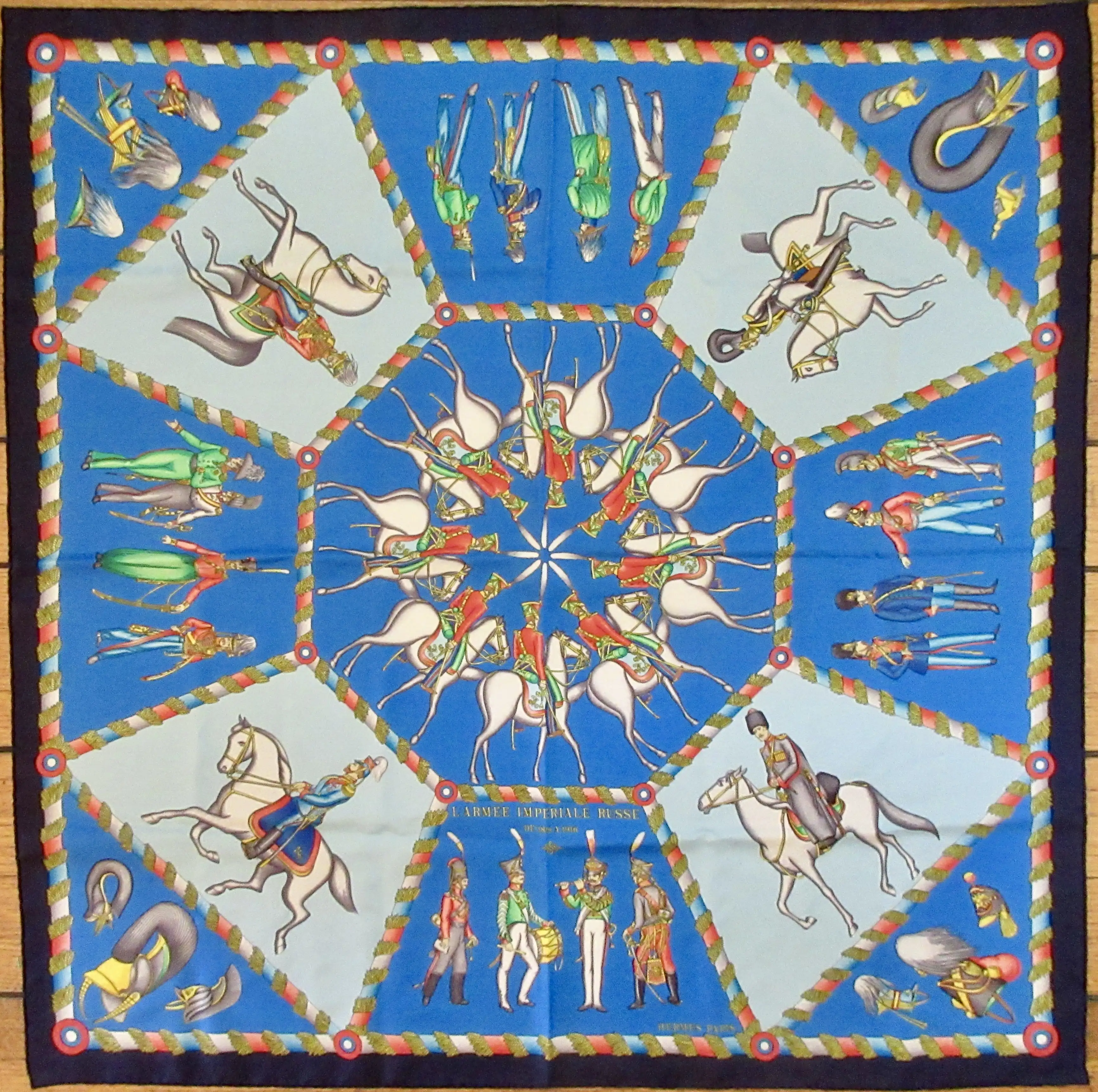 Hermes L'Armee Imperiale Russe Scarf 13 Hermes L'Armee Imperiale Russe Scarf