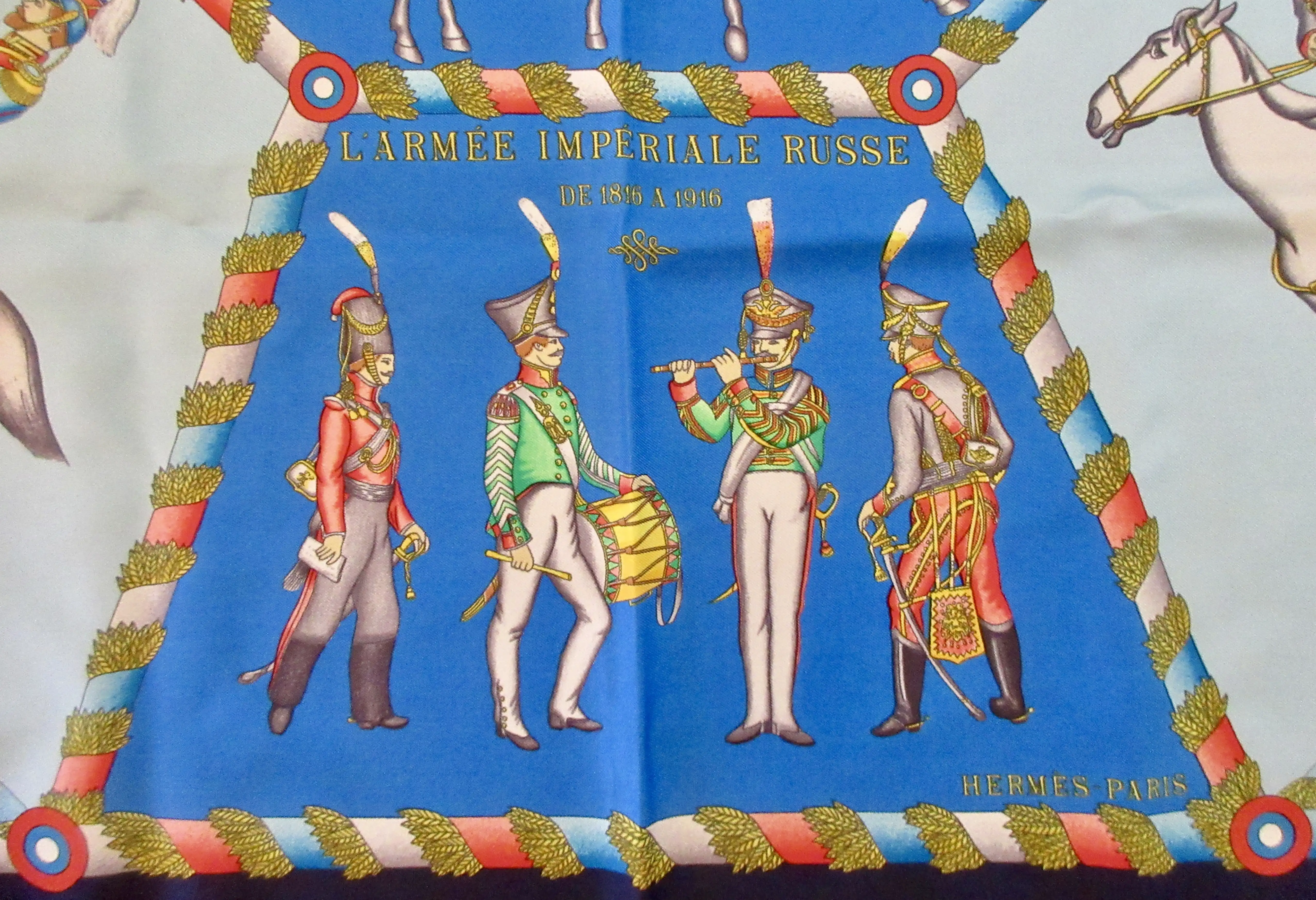 Hermes L'Armee Imperiale Russe Scarf 2 Hermes L'Armee Imperiale Russe Scarf