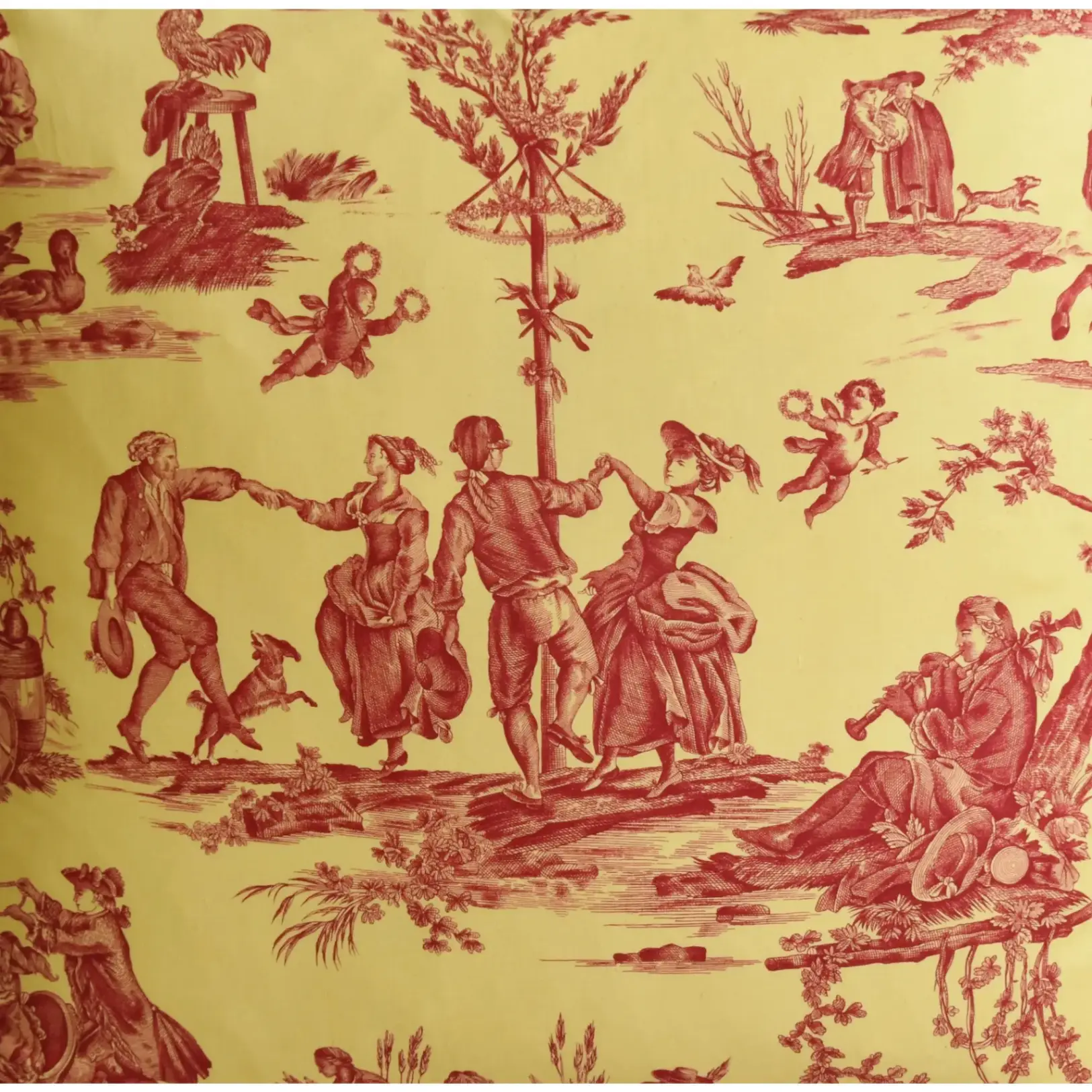 Pierre Deux French Toile Pillows, Pair 3 Pierre Deux French Toile Pillows, Pair