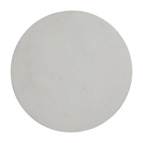 Ibis Outdoor End Table, Cast Stone 3 Ibis Outdoor End Table, Cast Stone