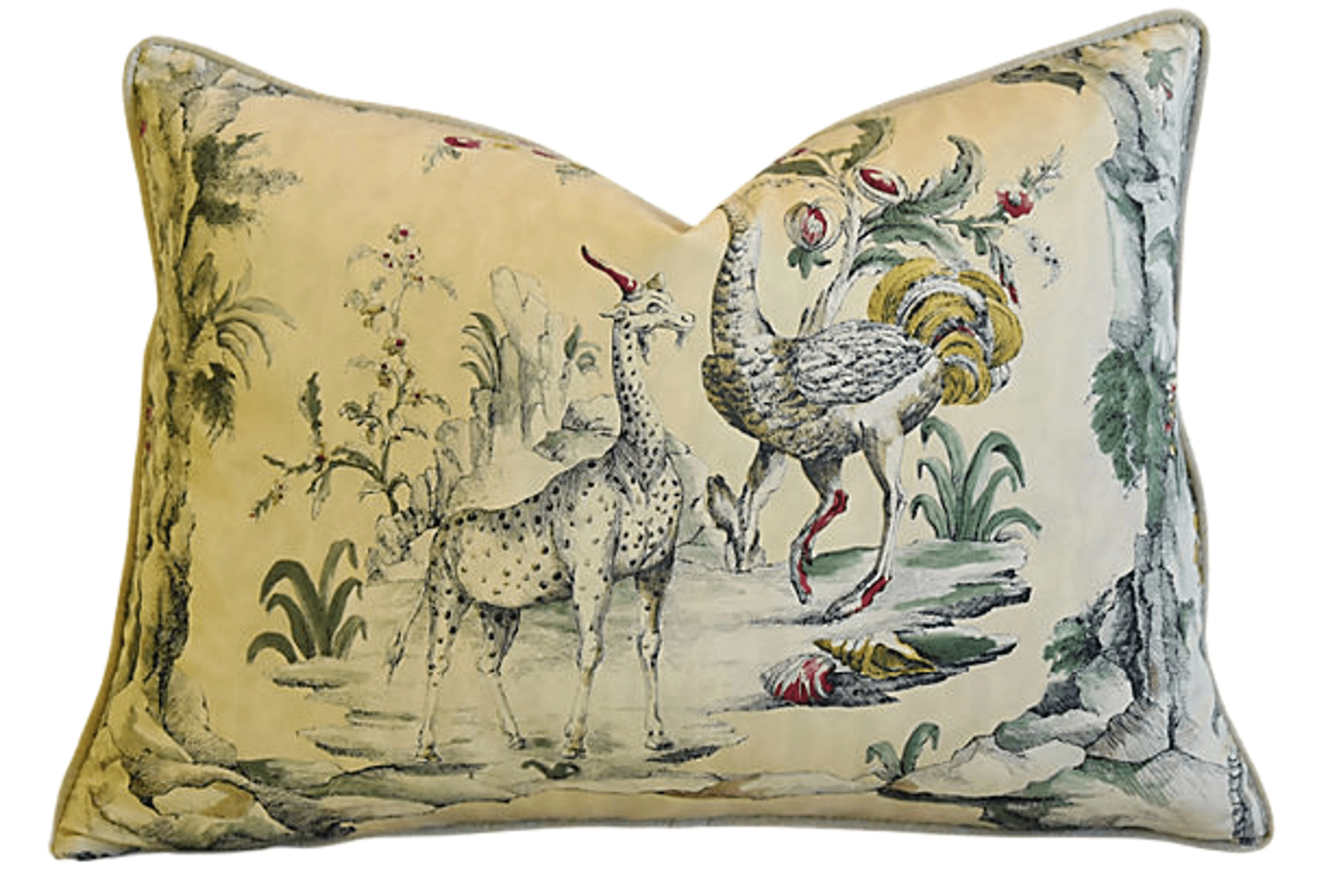 Brunschwig & Fils La Menagerie Pillow 4 Brunschwig & Fils La Menagerie Pillow