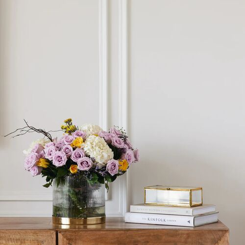 Fleck, Fluted Glass Vase 4 Fleck, Fluted Glass Vase