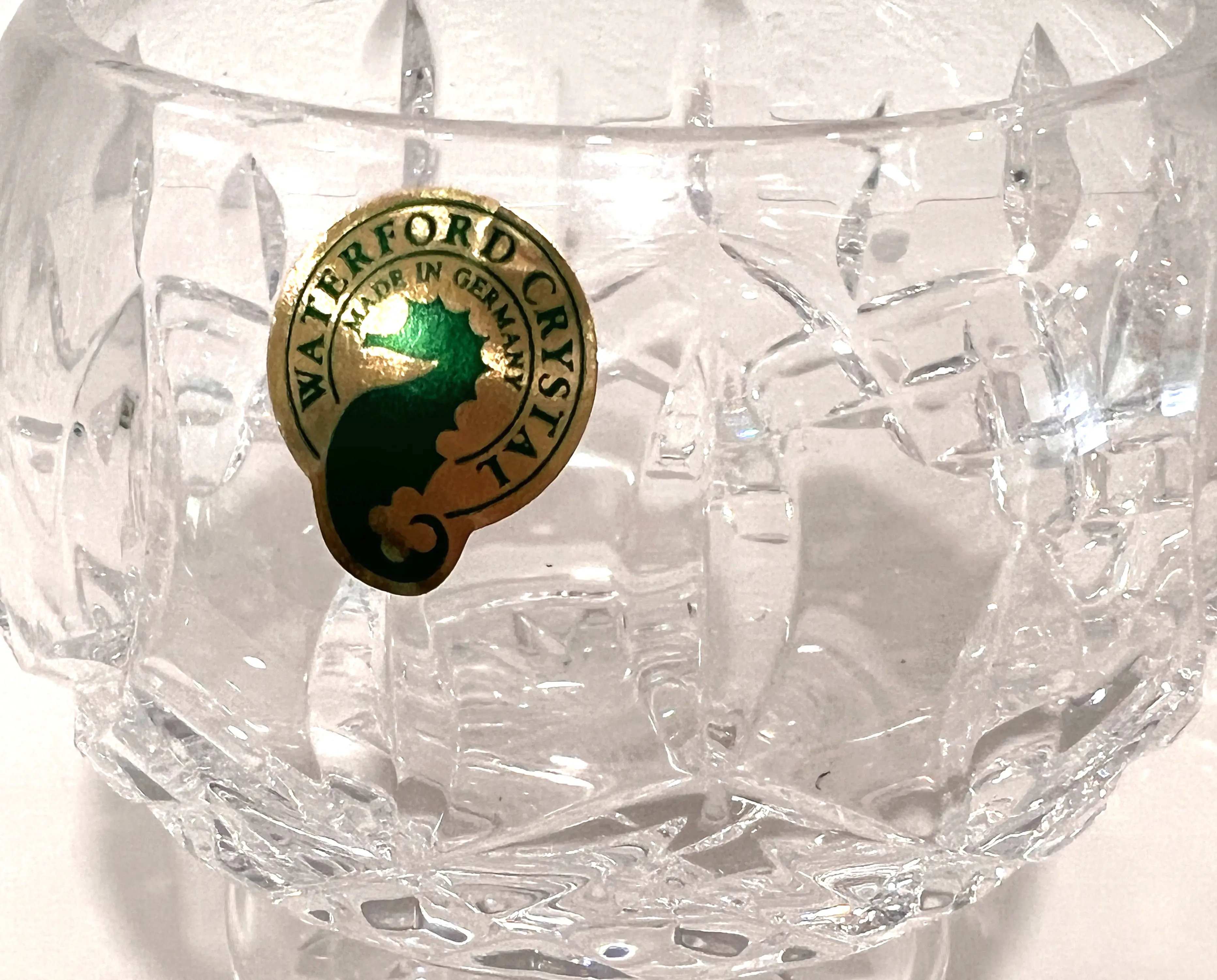 Waterford Crystal Sugar, Creamer & Box 2 Waterford Crystal Sugar, Creamer & Box