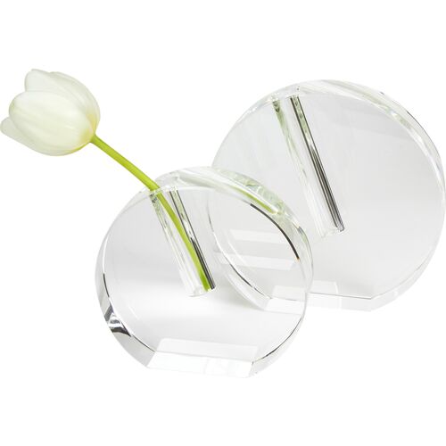 Round Bud Vase, Clear 1 Round Bud Vase, Clear