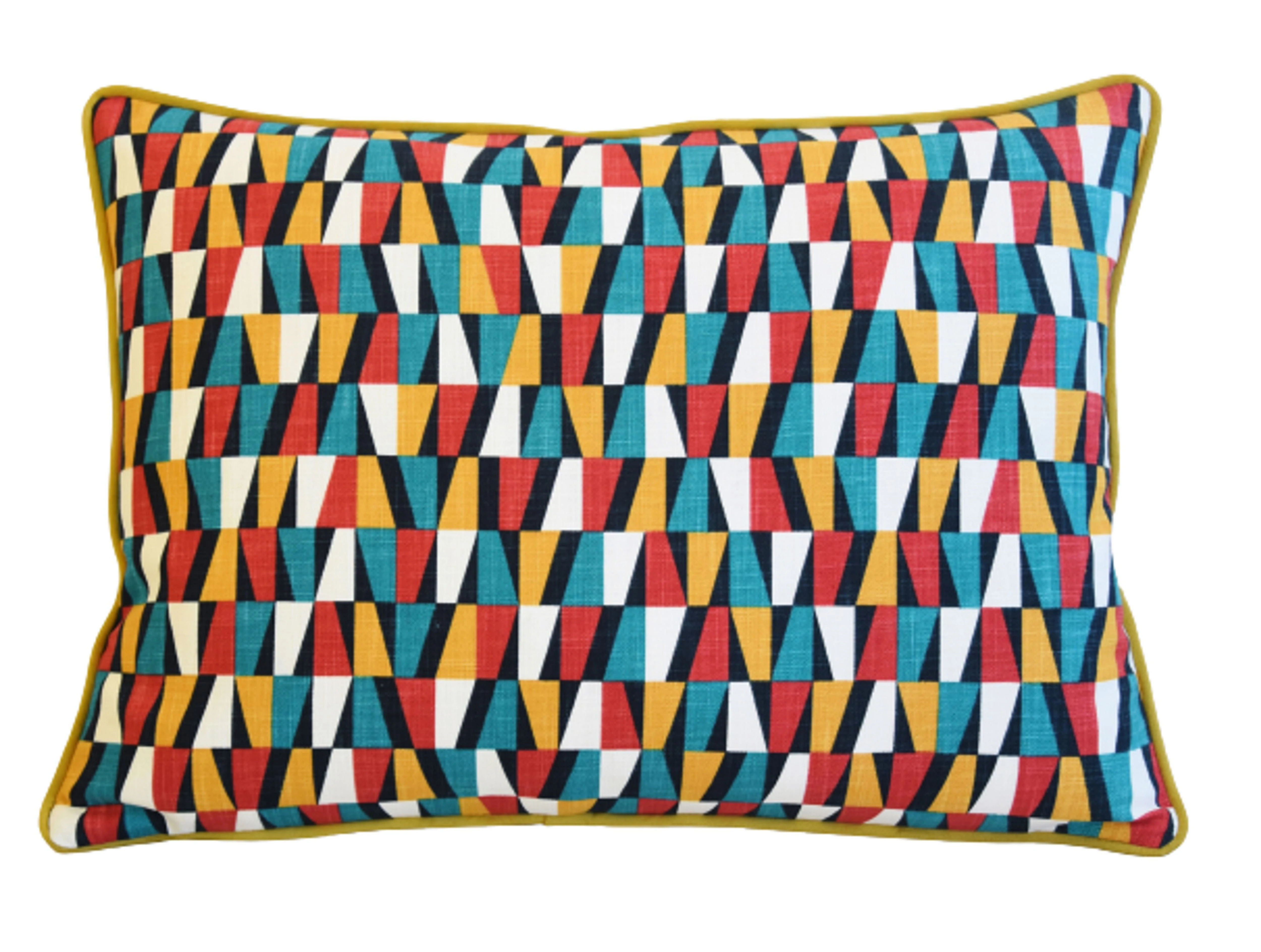 Geometric Multicolor Pillow 3 Geometric Multicolor Pillow