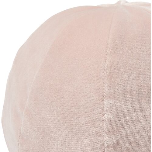 Emma 11x11 Ball Pillow, Mauve Velvet 3 Emma 11x11 Ball Pillow, Mauve Velvet