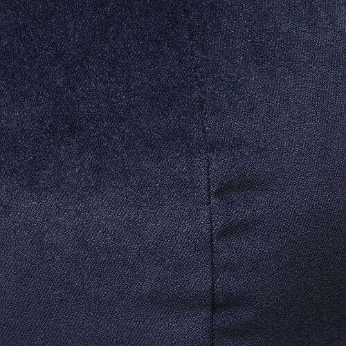 Emma 11x11 Ball Pillow, Navy Velvet 2 Emma 11x11 Ball Pillow, Navy Velvet