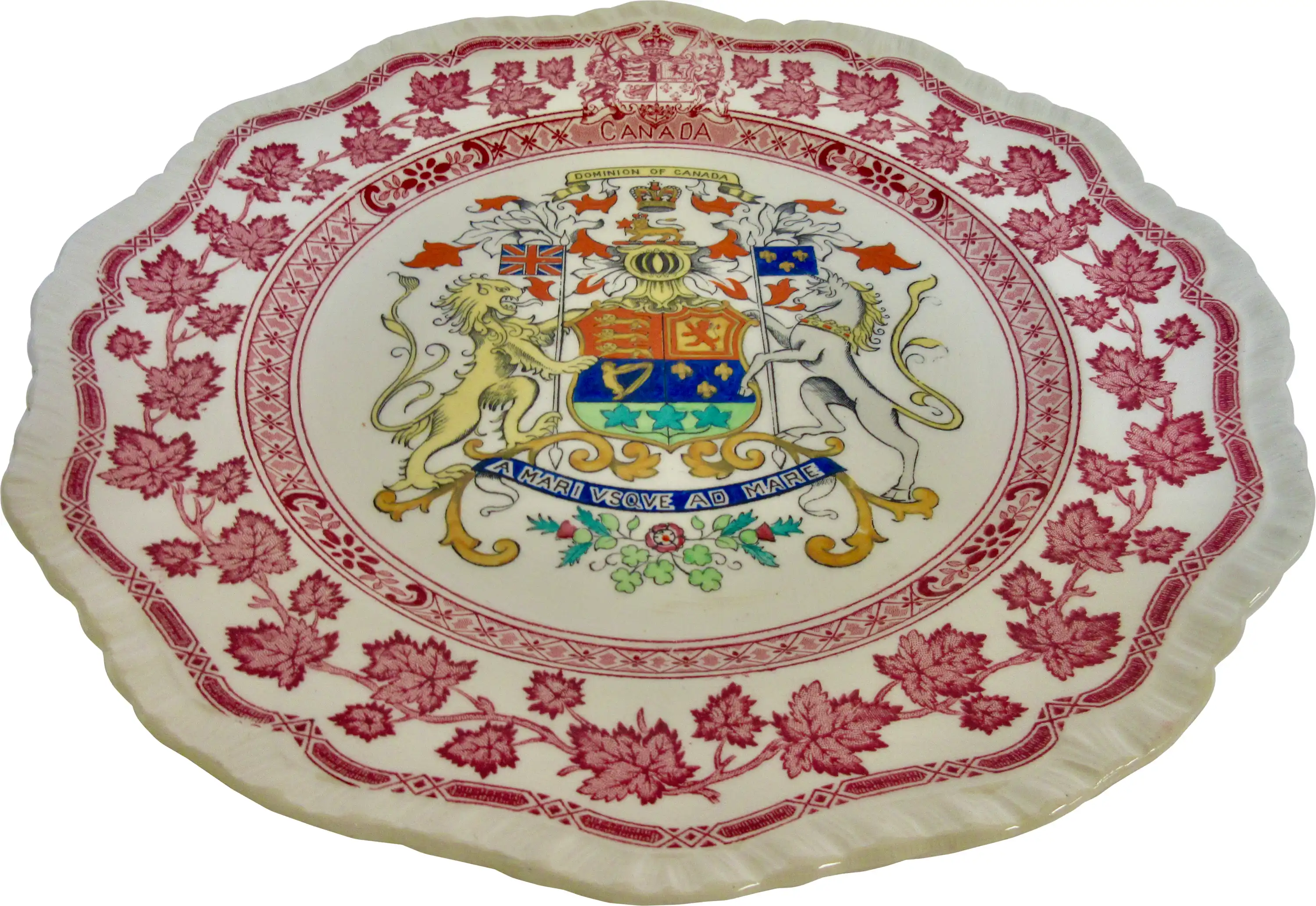 Mason's English Ironstone Canada Plate 5 Mason's English Ironstone Canada Plate