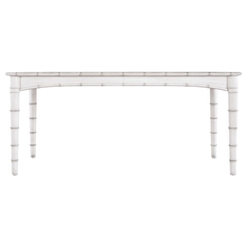 Charleston Rectangular Extension Dining Table, White Heron 3 Charleston Rectangular Extension Dining Table, White Heron
