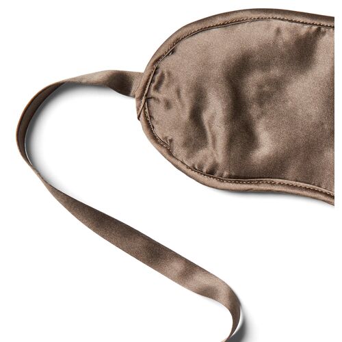 Silk-Filled Eye Mask, Shitake 2 Silk-Filled Eye Mask, Shitake