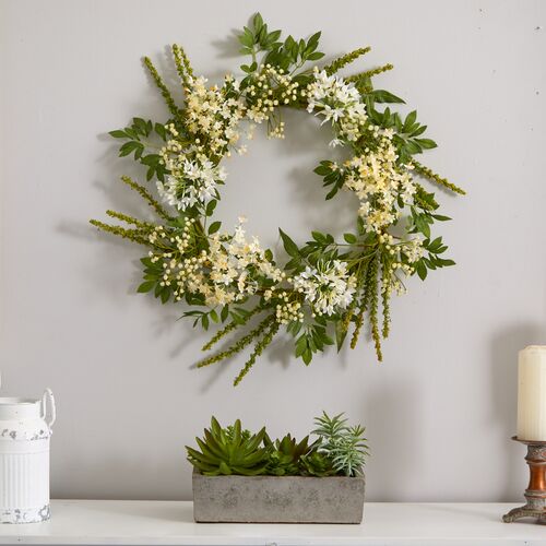 6.5" Faux Succulent Plant 4 6.5" Faux Succulent Plant