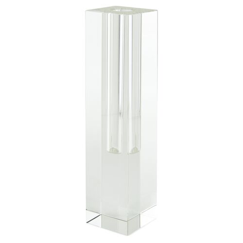 10" Swain Slim Bud Vase, Crystal