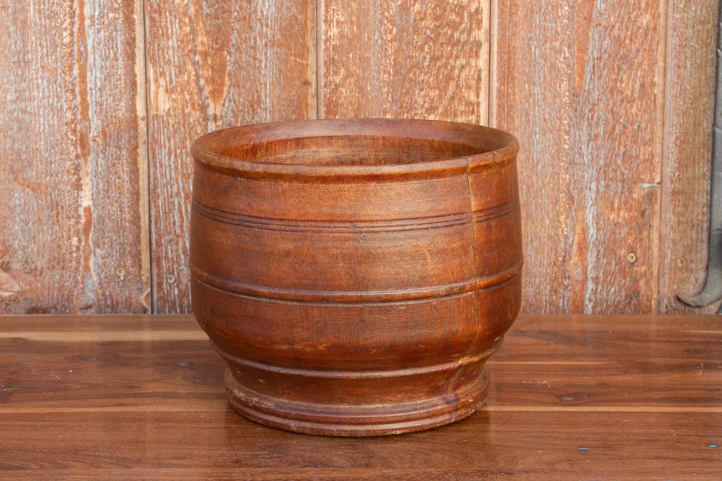 Antique Ceylon Spice Grinder Bowl 3 Antique Ceylon Spice Grinder Bowl