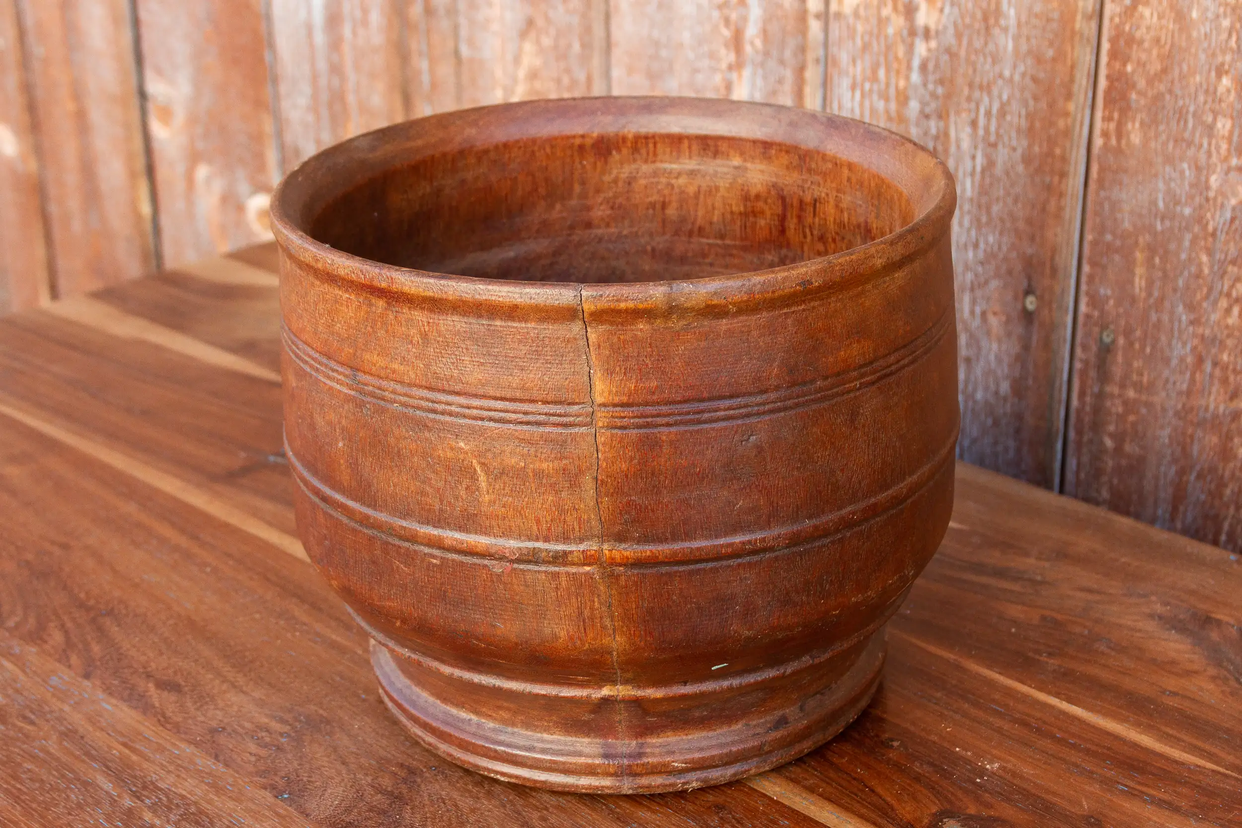 Antique Ceylon Spice Grinder Bowl 4 Antique Ceylon Spice Grinder Bowl