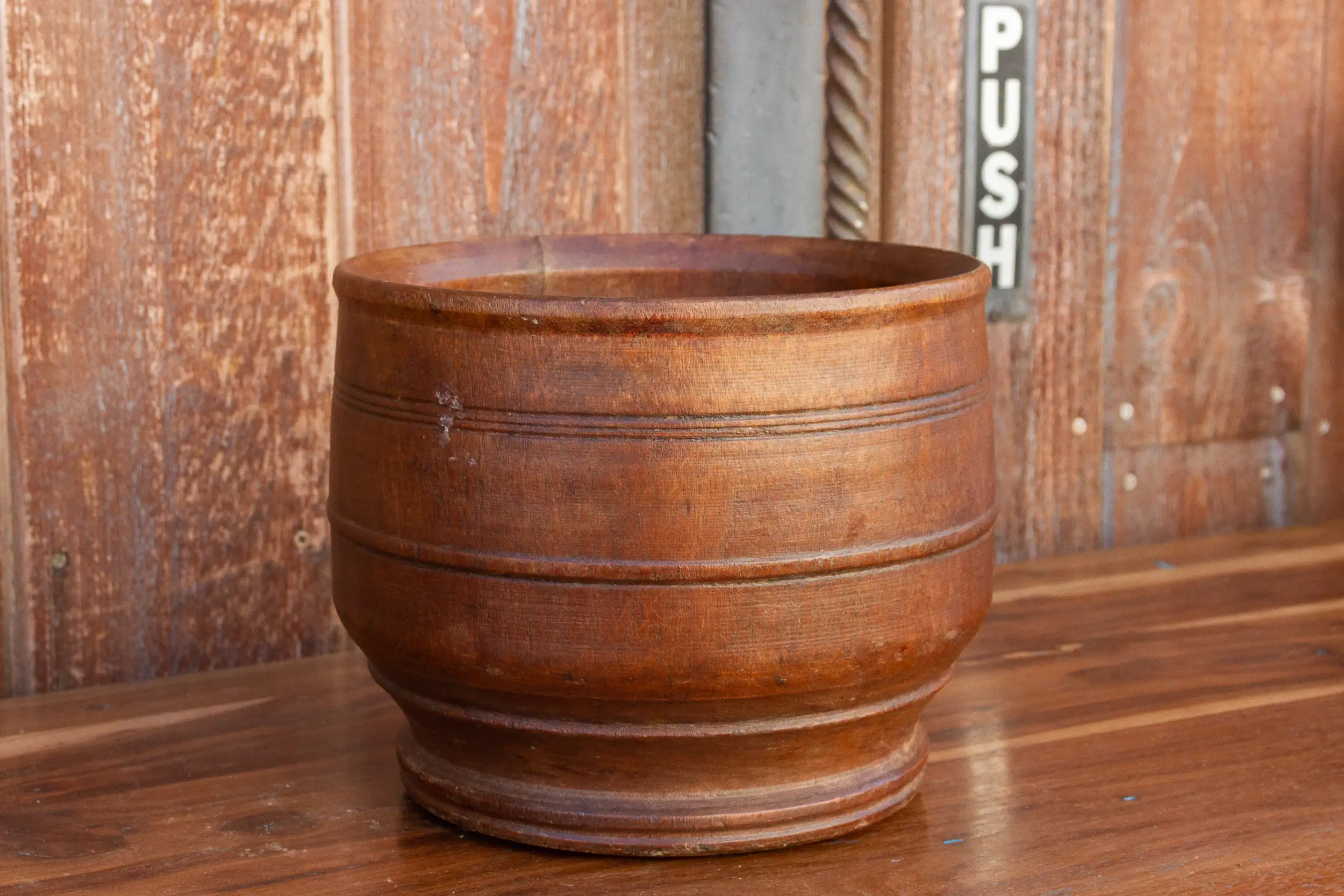 Antique Ceylon Spice Grinder Bowl 5 Antique Ceylon Spice Grinder Bowl
