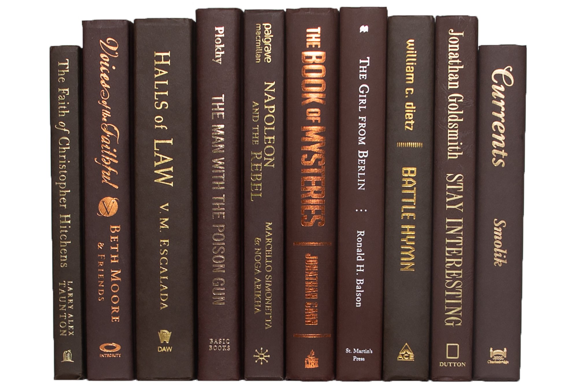 1-Foot Modern Book Bundle, Coffee 2 1-Foot Modern Book Bundle, Coffee