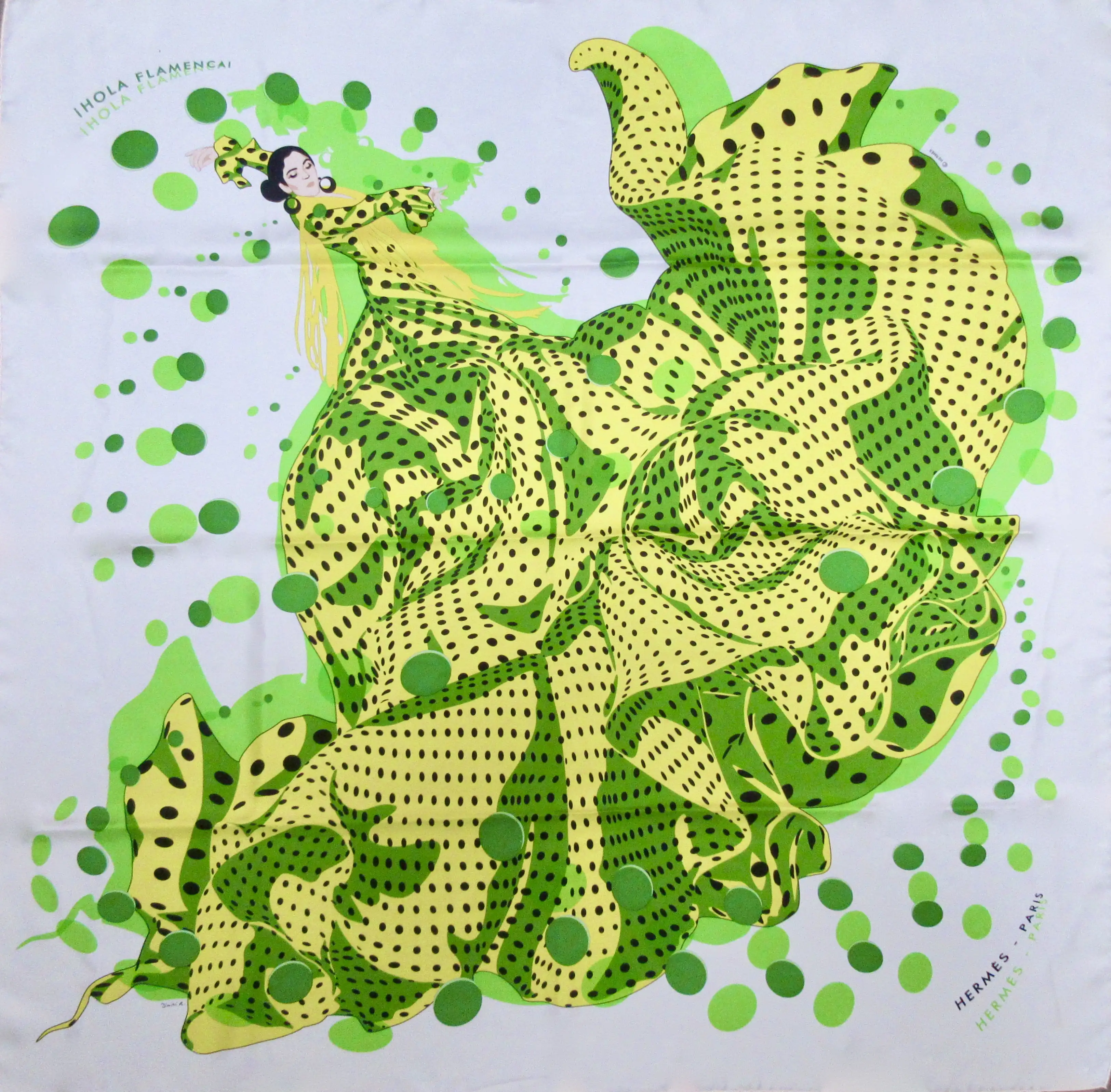 Herme`s !Hola Flamenca! Scarf 1 Herme`s !Hola Flamenca! Scarf